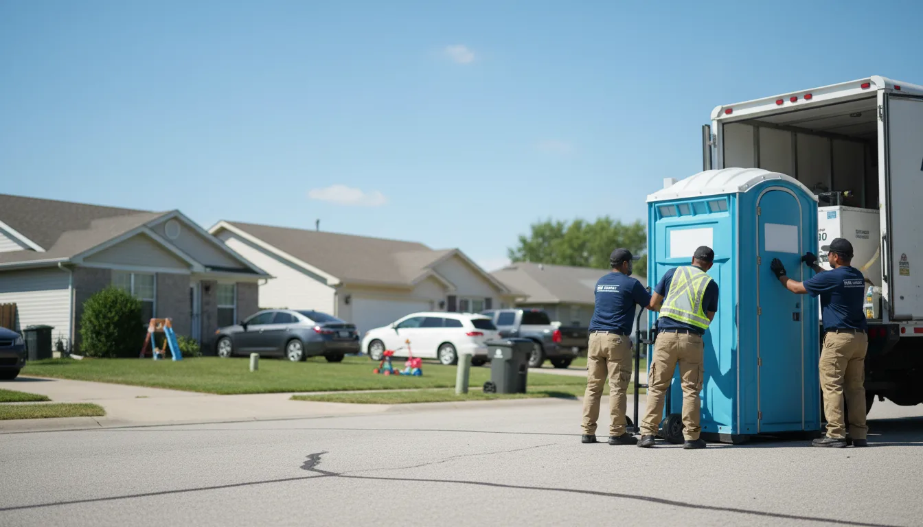Standard Porta Potty Rentals in Camargo, IL near me